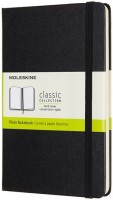 Photos - Notebook Moleskine Plain Notebook Black 