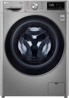 Photos - Washing Machine LG AI DD F4DN408S2T silver