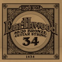 Photos - Strings Ernie Ball Single 80/20 Bronze 34 