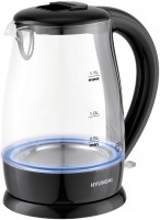 Photos - Electric Kettle Hyundai HYK-G2011 2200 W 1.7 L  black