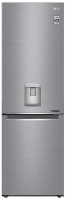 Photos - Fridge LG GB-F61PZJZN silver