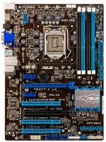 Photos - Motherboard Asus P8Z77-V LX 