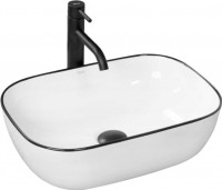 Bathroom Sink REA Marbel 455 455 mm