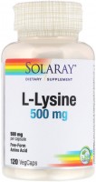 Photos - Amino Acid Solaray L-Lysine 500 mg 60 cap 