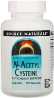 Amino Acid Source Naturals N-Acetyl Cysteine 600 mg 60 tab 