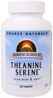 Amino Acid Source Naturals Theanine Serene 60 tab 