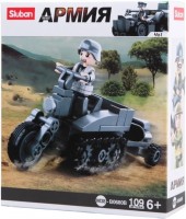 Photos - Construction Toy Sluban Tracked Motorcycle M38-B0680B 