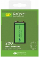 Battery GP ReCyko 1xKrona 200 mAh 