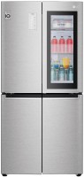 Photos - Fridge LG GC-Q22FTAKL stainless steel