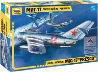 Model Building Kit Zvezda Soviet Fighter MIG-17 Fresco (1:72) 