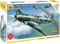Model Building Kit Zvezda Yak-3 Soviet Fighter (1:72) 