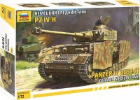 Photos - Model Building Kit Zvezda German Medium Tank Panzer-IV Ausf.H (1:72) 