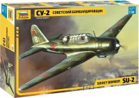 Photos - Model Building Kit Zvezda Soviet Bomber Su-2 (1:48) 