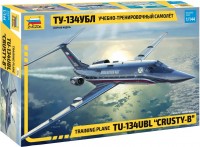 Model Building Kit Zvezda Training Plane TU-134UBL Crusty-B4 (1:144) 