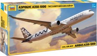 Model Building Kit Zvezda Civil Airliner Airbus A350-1000 (1:144) 