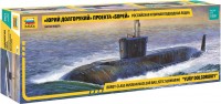 Model Building Kit Zvezda Borey Class Russian Nuclear Ballistic Submarine Yury Dolgorukiy (1:350) 