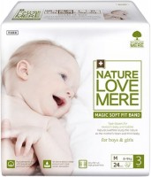 Photos - Nappies Nature Love Mere Magic Soft Fit Diapers M / 24 pcs 