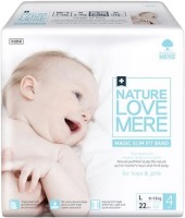 Photos - Nappies Nature Love Mere Magic Slim Fit Diapers L / 22 pcs 