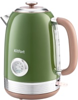 Photos - Electric Kettle KITFORT KT-6110 2200 W 1.7 L  green