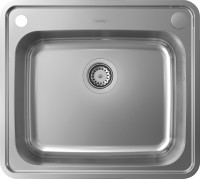 Photos - Kitchen Sink Hansgrohe S41 2-F500 43336800 580х520