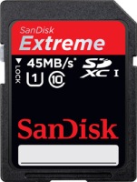 Memory Card SanDisk Extreme SDXC UHS Class 10 128 GB