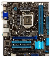 Photos - Motherboard Asus P8B75-M LE 