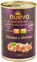 Photos - Cat Food Nuevo Adult Canned with Chicken/Shrimps  400 g