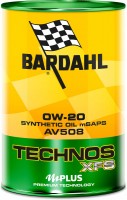 Photos - Engine Oil Bardahl C60 Technos XFS AV 508 0W-20 1L 1 L