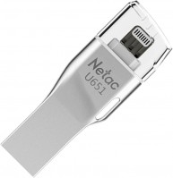 Photos - USB Flash Drive Netac U651 32Gb 