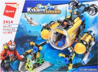 Photos - Construction Toy Qman Explorer Submarine 2414 