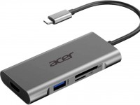 Photos - Card Reader / USB Hub Acer 7-in-1 Type-C Dongle 