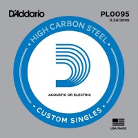 Photos - Strings DAddario Single Plain Steel 0095 