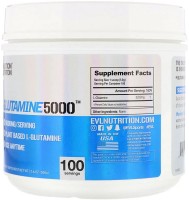 Photos - Amino Acid EVL Nutrition Glutamine 5000 300 g 