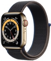 Photos - Smartwatches Apple Watch 6 Steel  40 mm