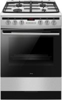 Photos - Cooker Amica 6117GE2.33HZpTaDpNA Xx stainless steel