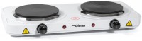 Photos - Cooker HOLMER HHP-220W white