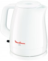 Photos - Electric Kettle Moulinex Uno BY1501 2400 W 1.5 L  white