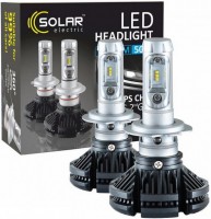 Photos - Car Bulb Solar LED H7 6000K 6000Lm 50W 2pcs 