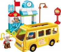 Photos - Construction Toy Qman Toot Toot School Bus 5102 