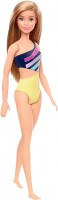 Doll Barbie Blonde Wearing Swimsuit GHW41 
