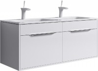 Photos - Washbasin cabinet AQWELLA Malaga 120 Mal.01.12 