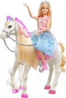 Photos - Doll Barbie Princess Adventure GML79 