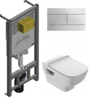 Photos - Concealed Frame / Cistern Jacob Delafon Struktura E21741RU WC 