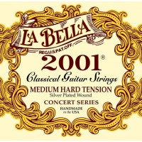 Strings La Bella Classical Silver Plated Medium Hard Tension 