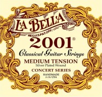 Strings La Bella Classical Silver Plated Medium Tension 
