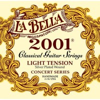 Strings La Bella Classical Silver Plated Light Tension 