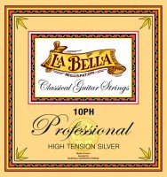 Strings La Bella Professional Classical Guitar Strings High Tension Silver 