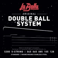 Photos - Strings La Bella Double Ball Steinberger Bass 5-Strings 45-128 