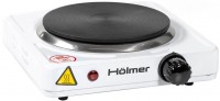 Photos - Cooker HOLMER HHP-110W white