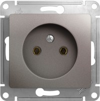 Photos - Socket Schneider Glossa GSL001241 gray